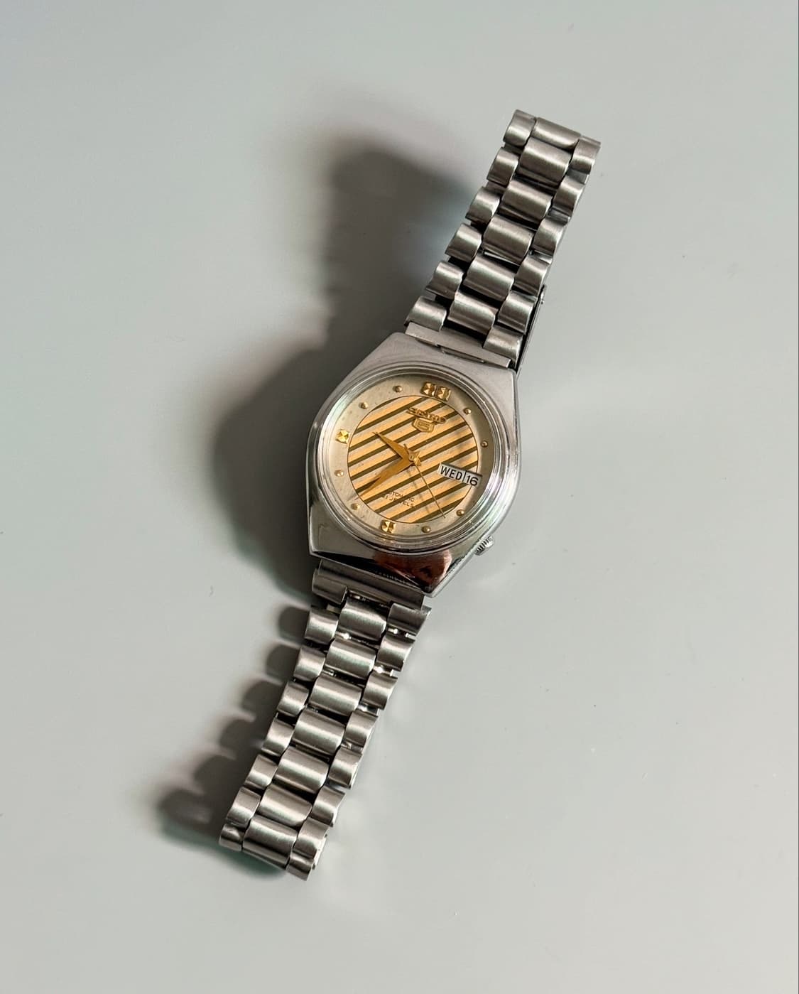 vintage SEIKO 5 Automatic metal watch 상품이미지2