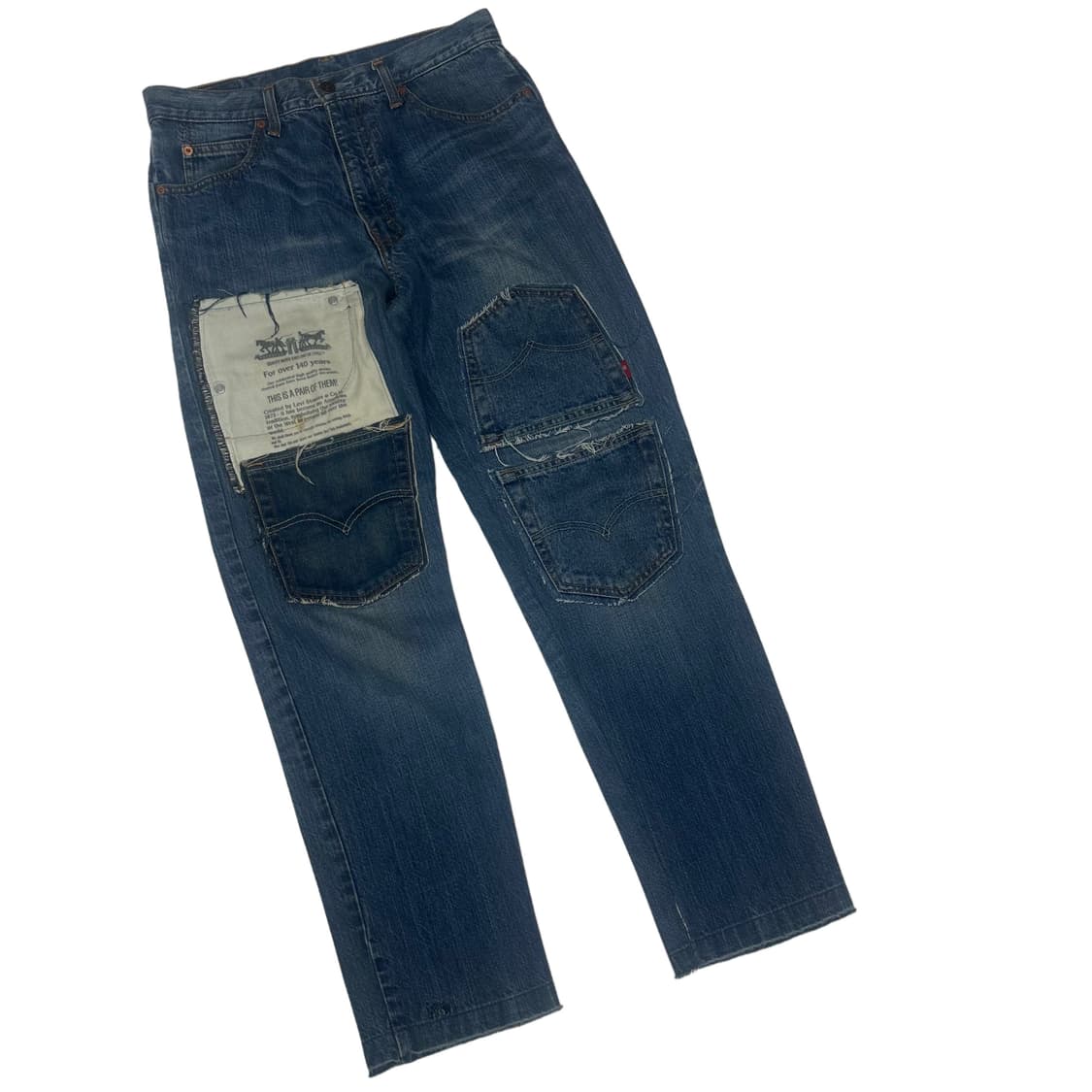 리바이스 OT222 리메이크 패치워크데님진 29 상품이미지1