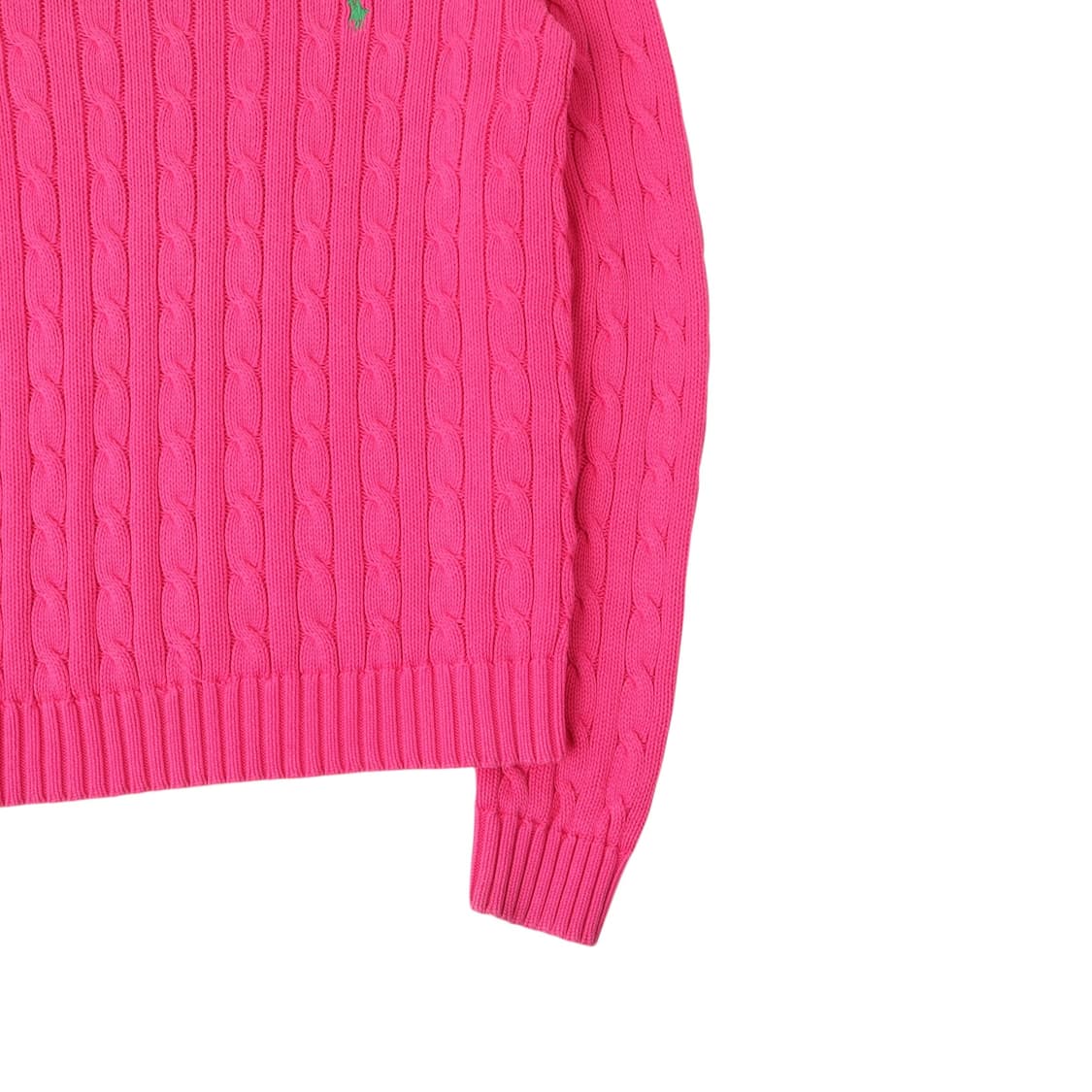 폴로 랄프로렌 핑크 코튼 케이블 니트 상품이미지4