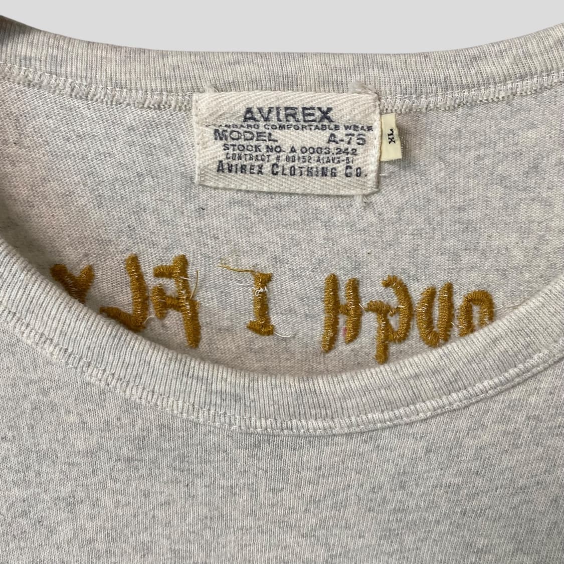 (XL)Avirex 아비렉스 드래곤 반팔티셔츠 상품이미지3