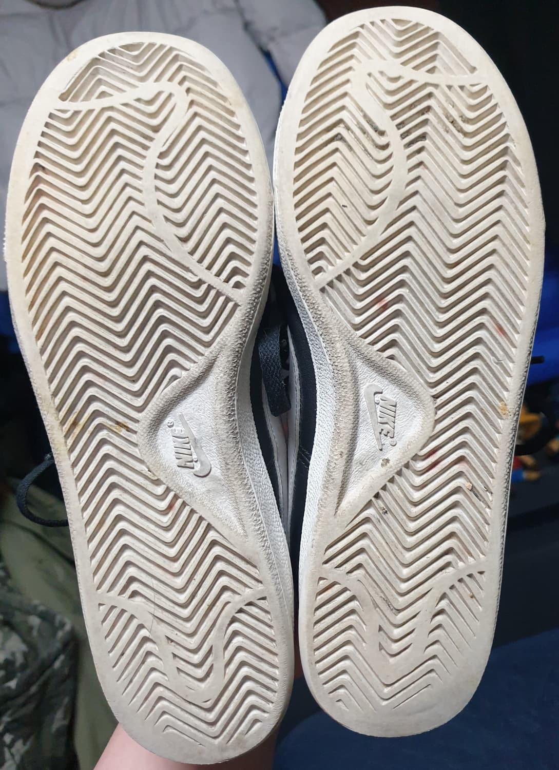 나이키 코트 로얄 레더 스니커즈 검횐 (255) 상품이미지5