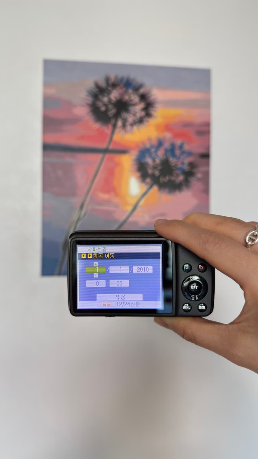 카시오 엑슬림 ex-z550 블랙 (한국어 지원) 상품이미지7