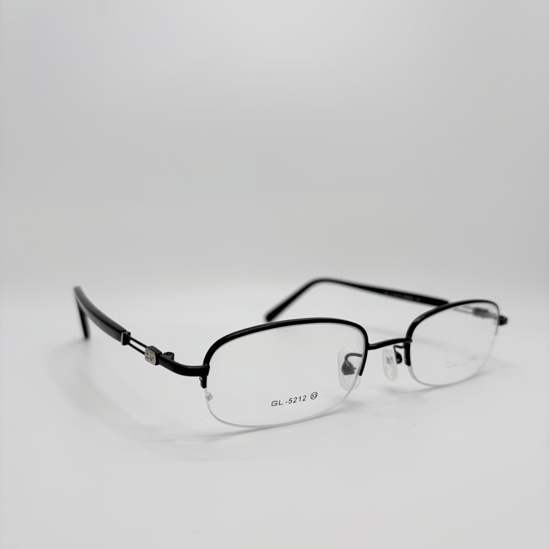 GALLAN 겔랑 블랙 사각 반무테 상품이미지2