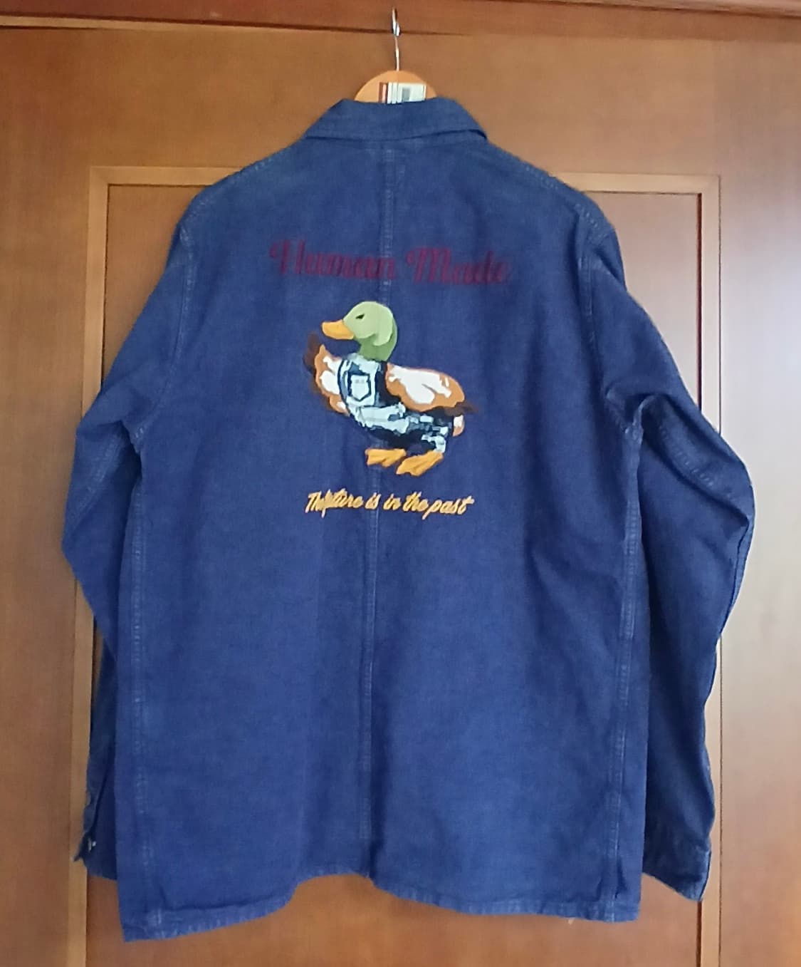 휴먼메이드 가먼트 다이드 커버올 자켓 Large 상품이미지2