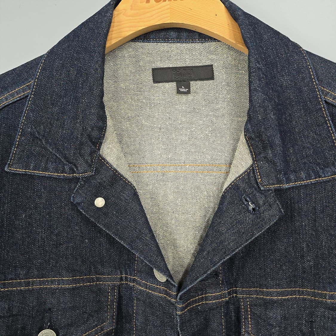 남성 유니클로 UNIQLO 데님 자켓 L 상품이미지2