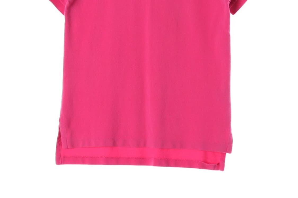 폴로 랄프로렌 핑크 커스텀핏 피케 반팔 카라티 S 상품이미지4