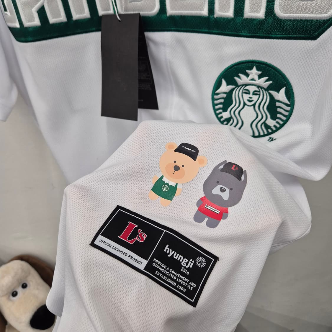 SSG랜더스 스타벅스 22주년 파트너 베이스볼 유니폼 110 상품이미지4