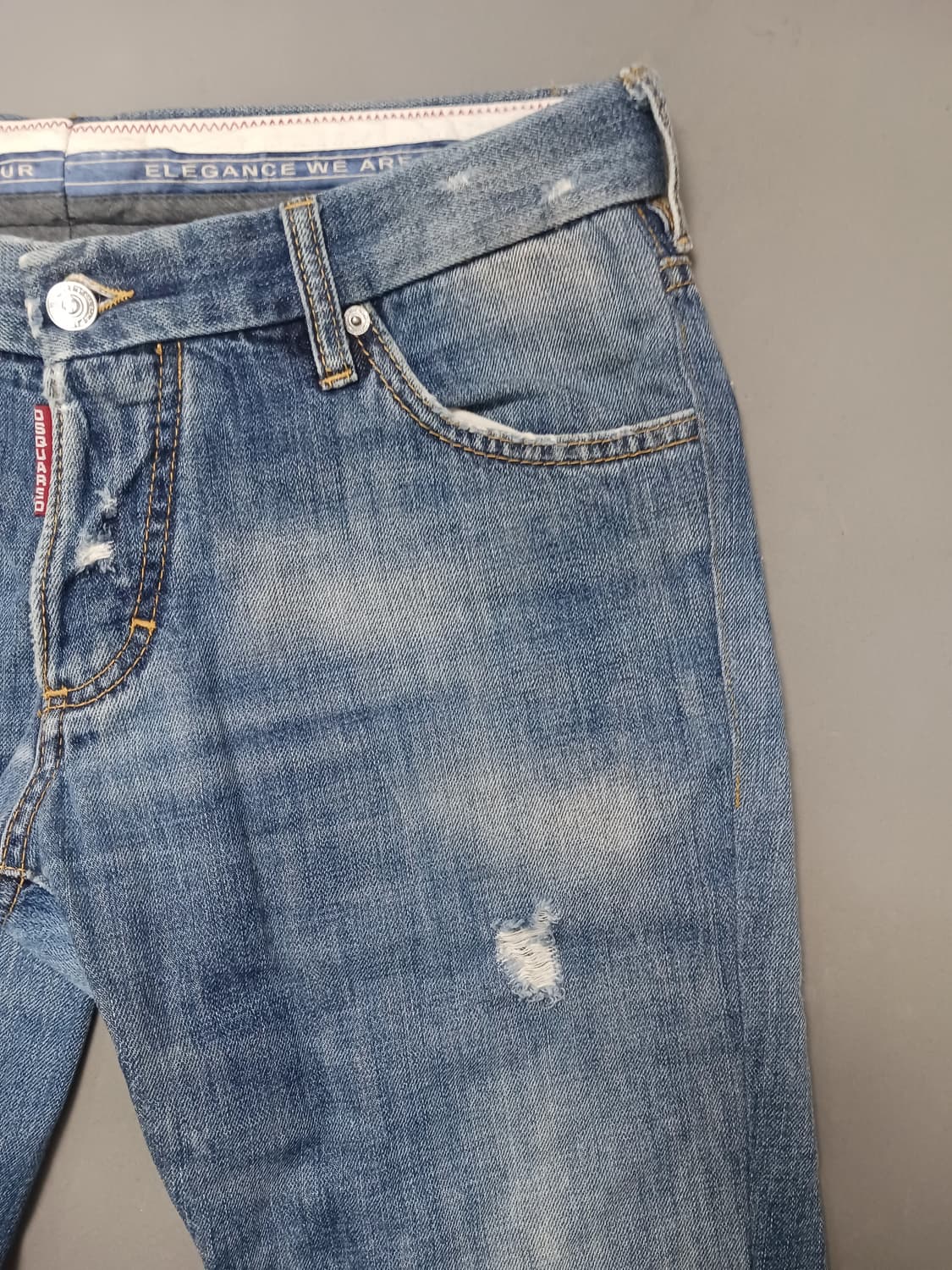 [33] 정품 디스퀘어드2 손수건 슬림진 청바지 상품이미지4