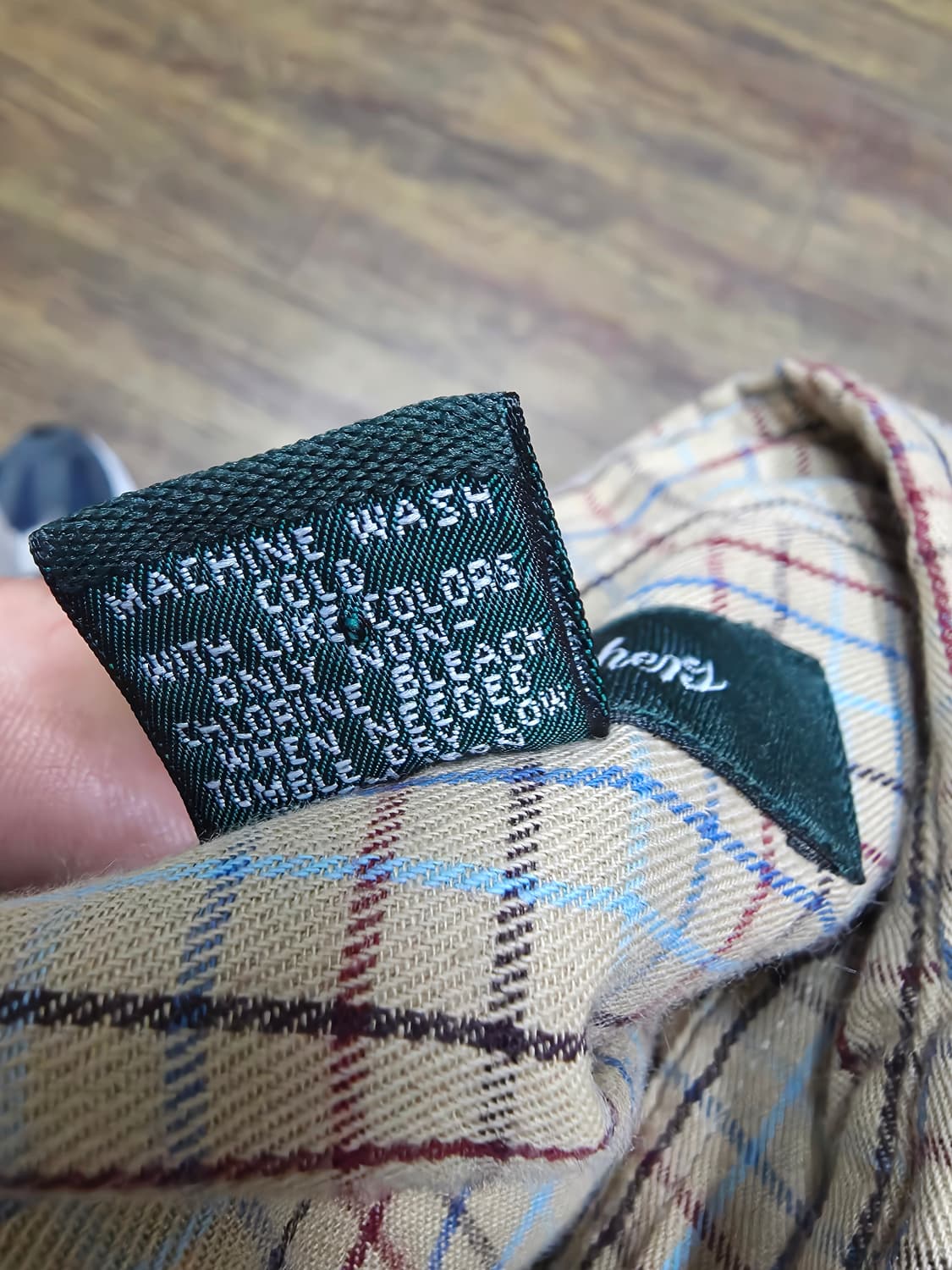 브룩스브라더스골프 체크남방 미사용품  상품이미지5