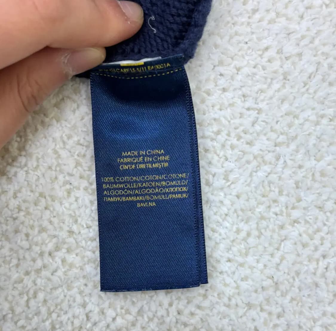 5 폴로 키즈 치프키프 니트집업 0303E 상품이미지5