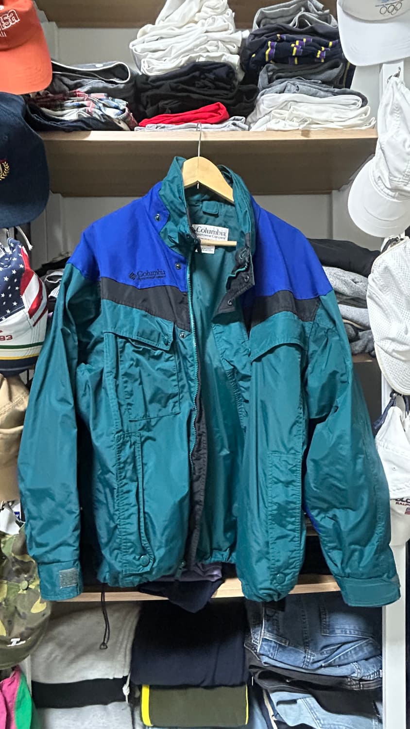 컬럼비아 바람막이 90s M사이즈(100) 상품이미지1