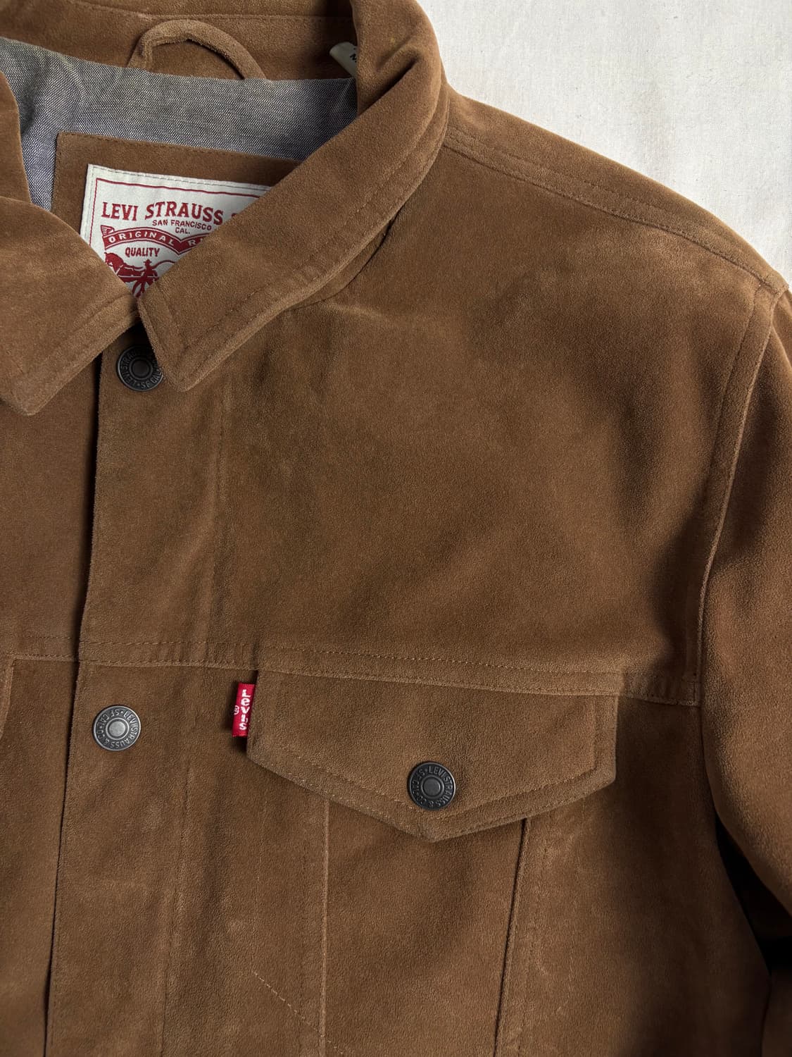 Levis 리바이스 스웨이드 트러커 자켓 M 상품이미지3
