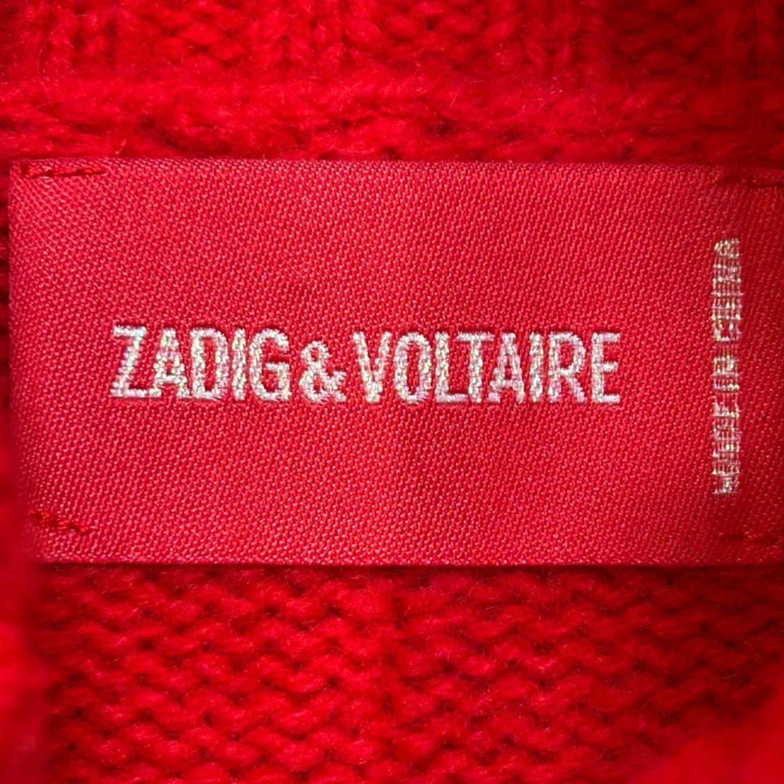 자딕앤볼테르 알마 락앤롤 100% 캐시미어 터틀넥 스웨터 S 상품이미지5