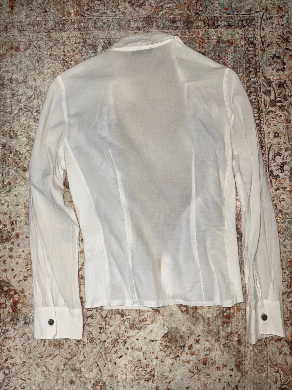 빈티지 자수 디테일 블라우스 상품이미지2