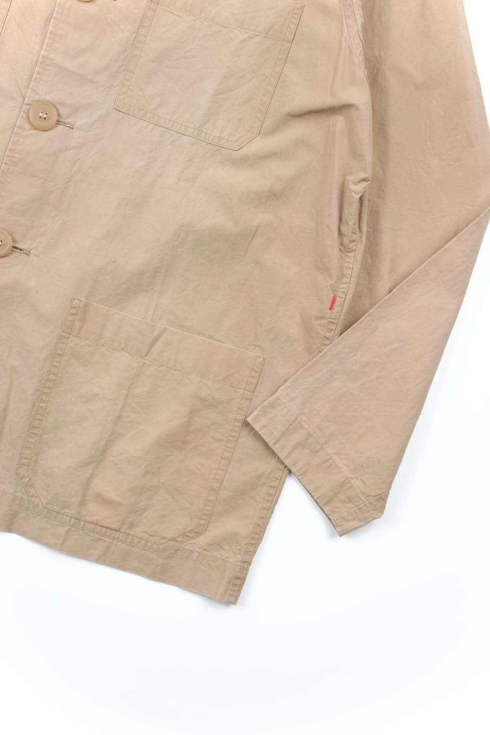 CASEY CASEY Verger bis 셔츠 베이지 상품이미지4