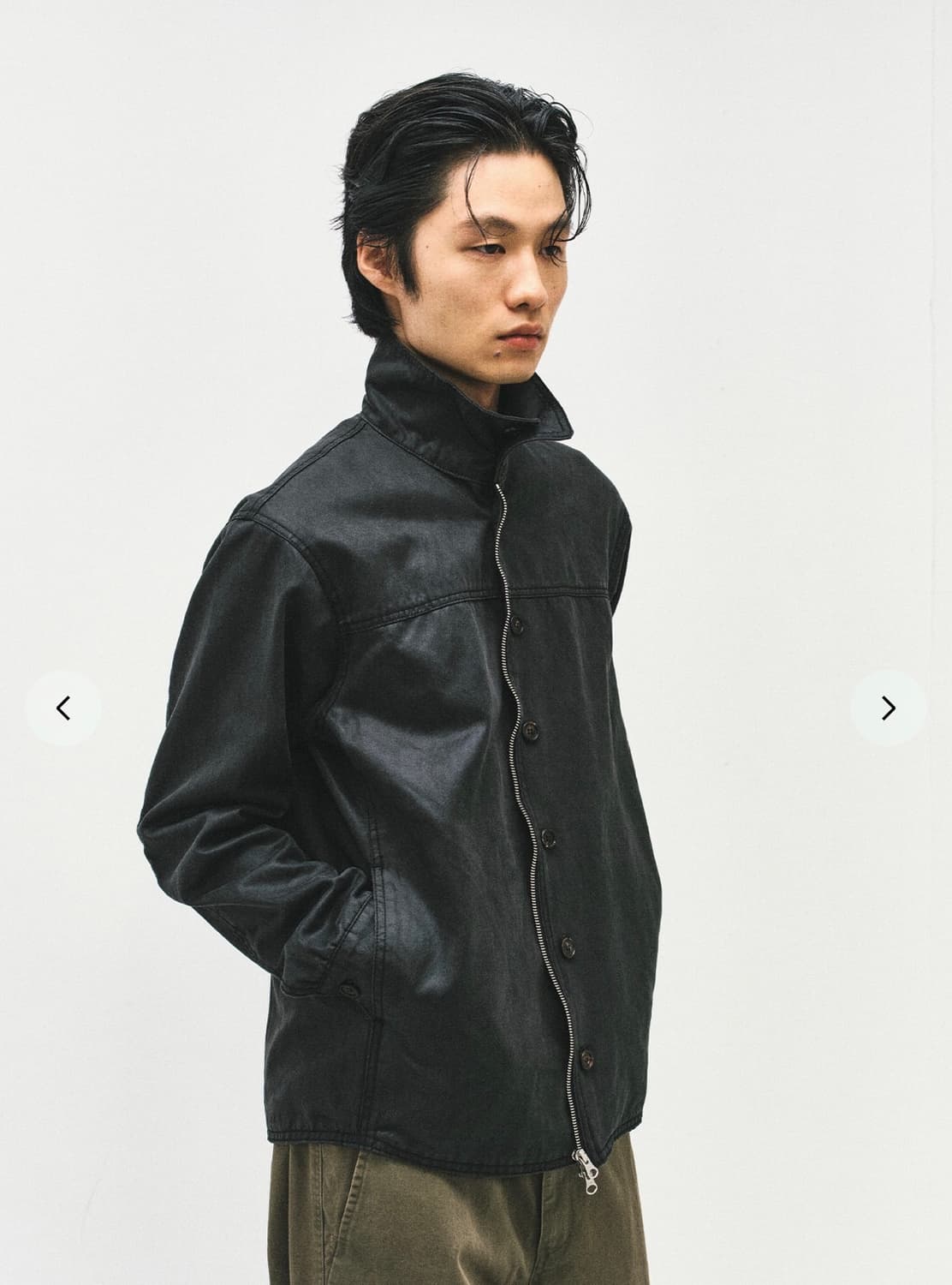 (구매) 서피스 에디션 버튼 자켓 블랙 L 삽니다 상품이미지1