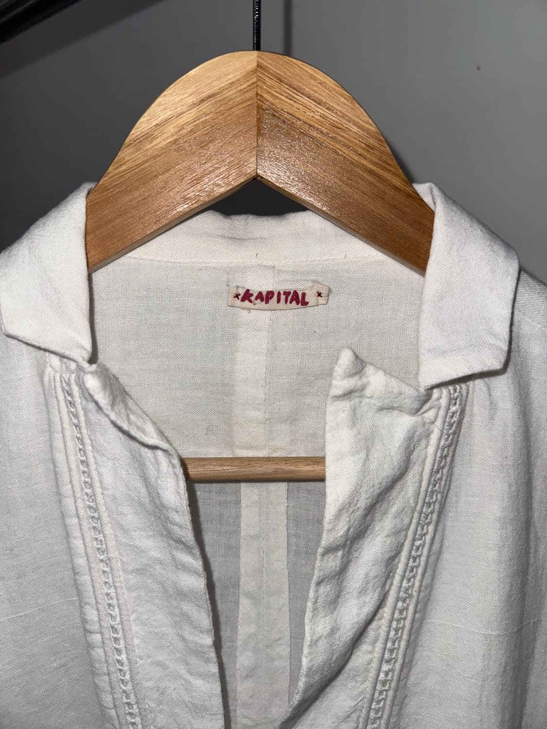 캐피탈 코튼 롱 블라우스 상품이미지5