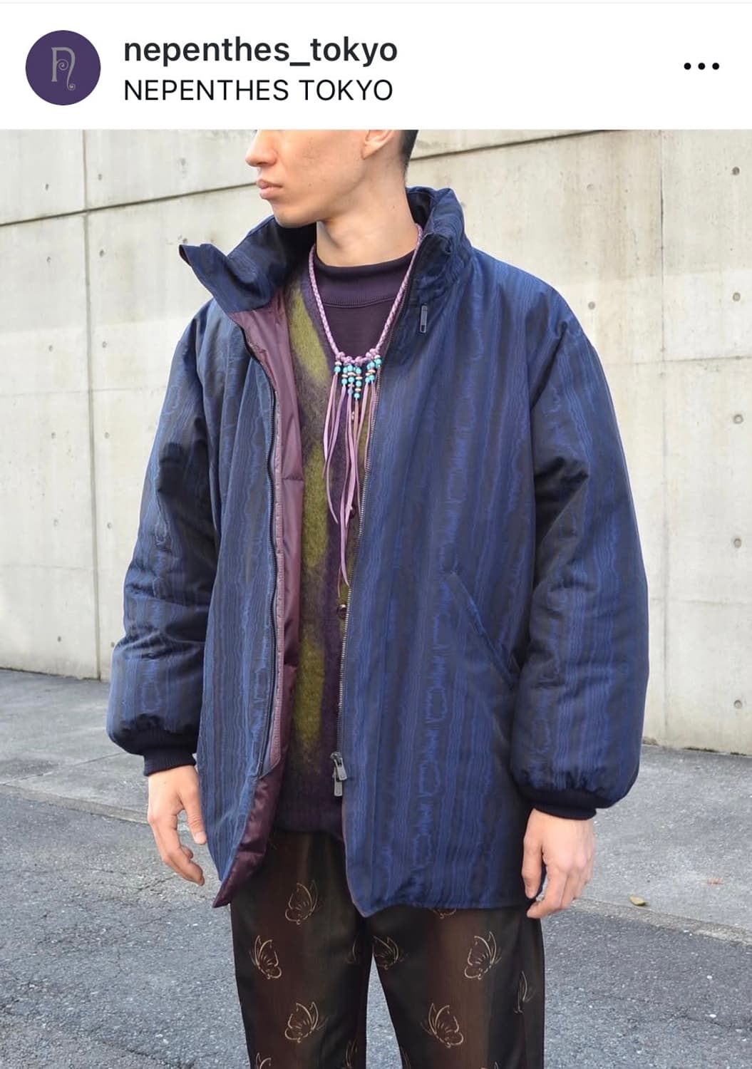 니들스 다운 서 코트(Needles down sur coat) 상품이미지1