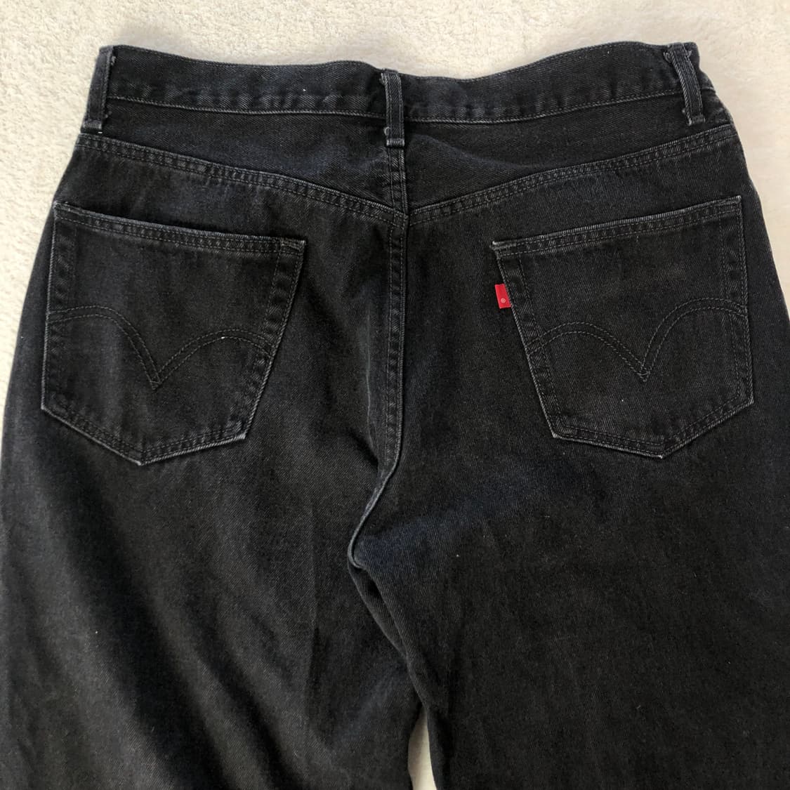 리바이스 550 흑청 데님팬츠 상품이미지6