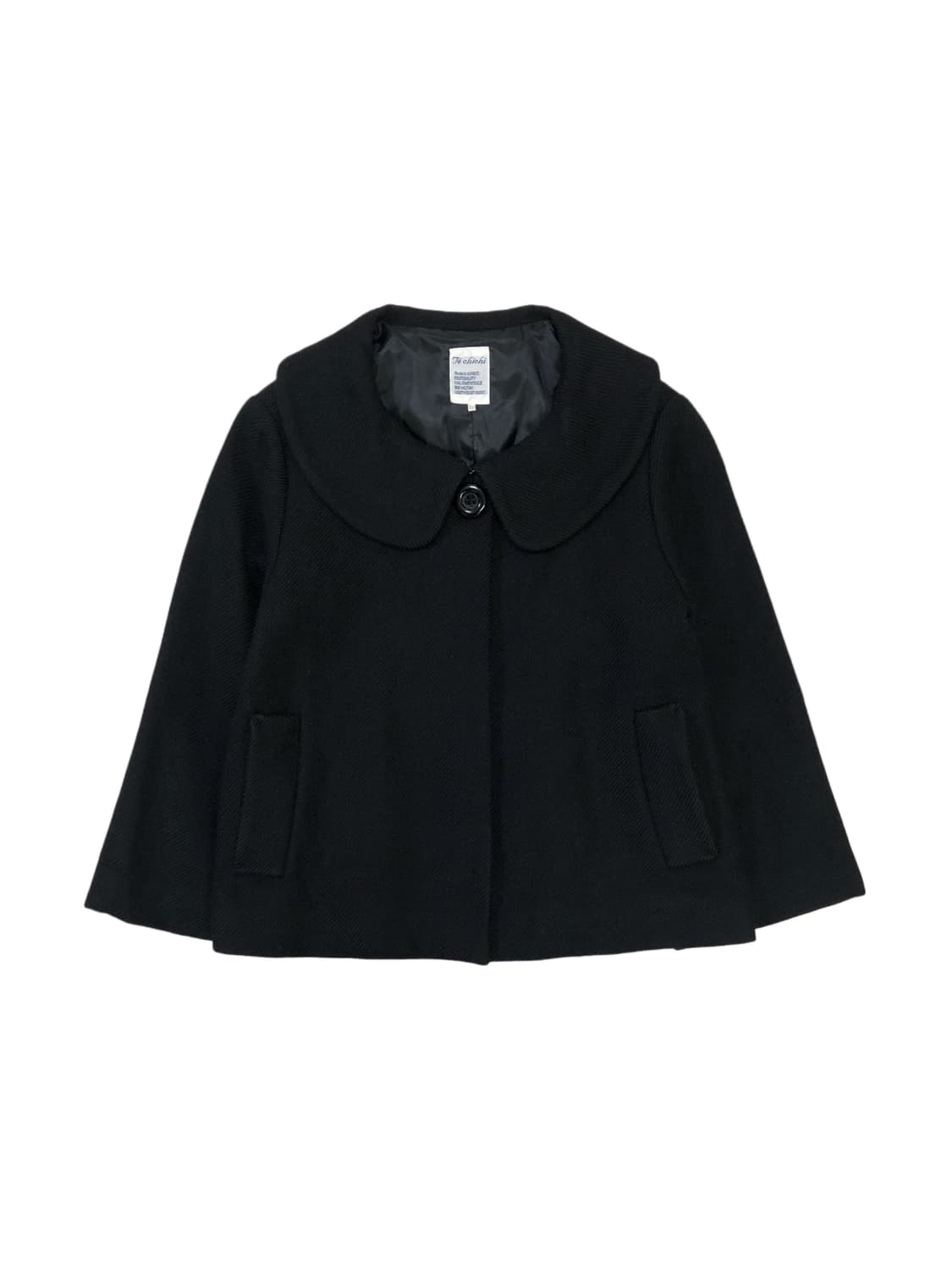 Te chichi 테치치 블랙 숏 코트 상품이미지1
