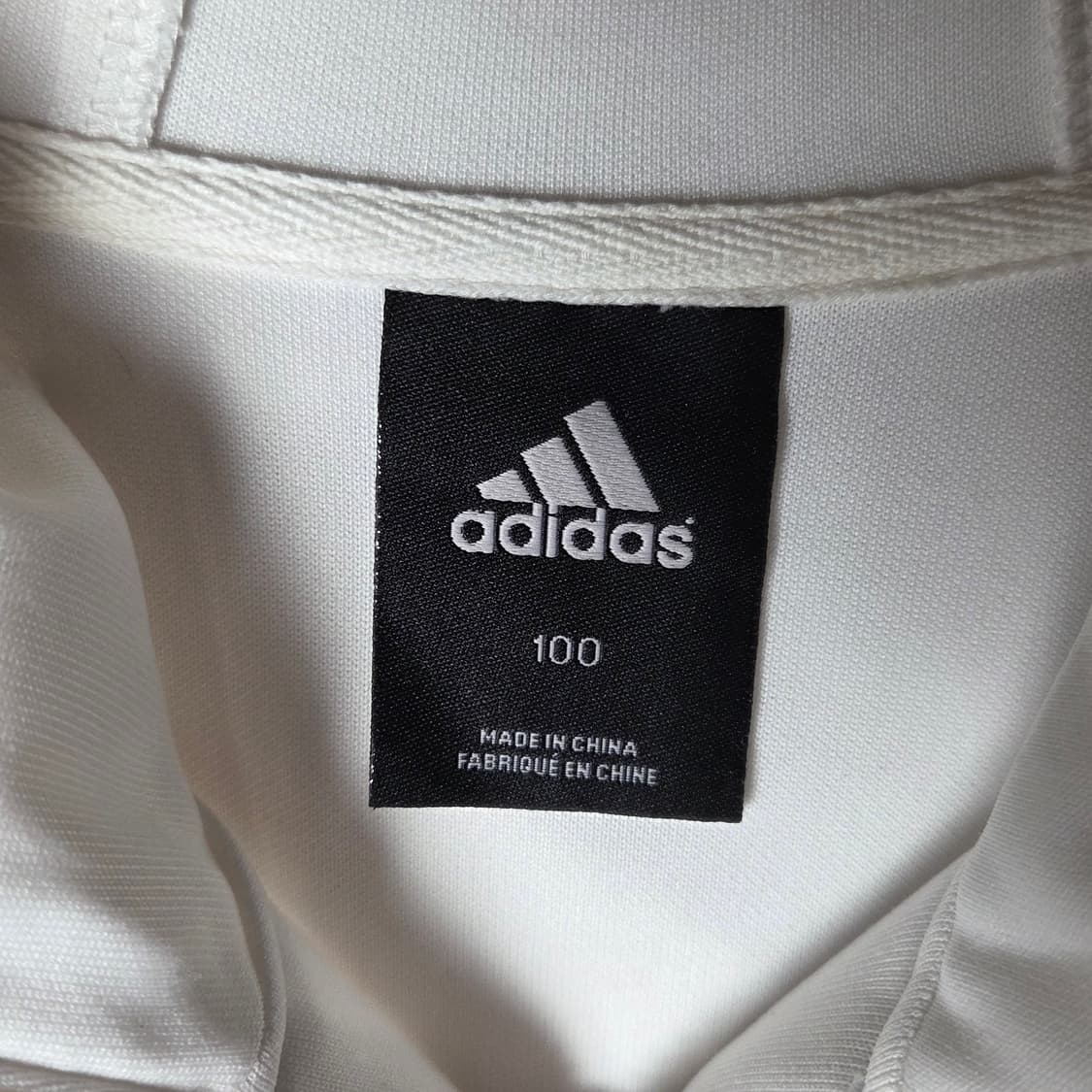 [Adidas] 아디다스 화이트블루 반팔 트랙탑 후디져지 상품이미지5