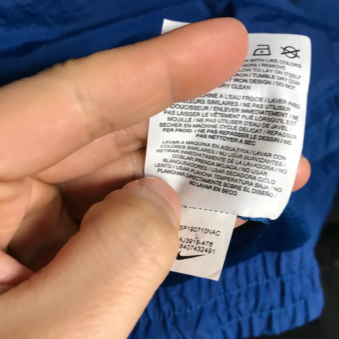 나이키 00s 지퍼 단추 아노락 자켓 상품이미지5