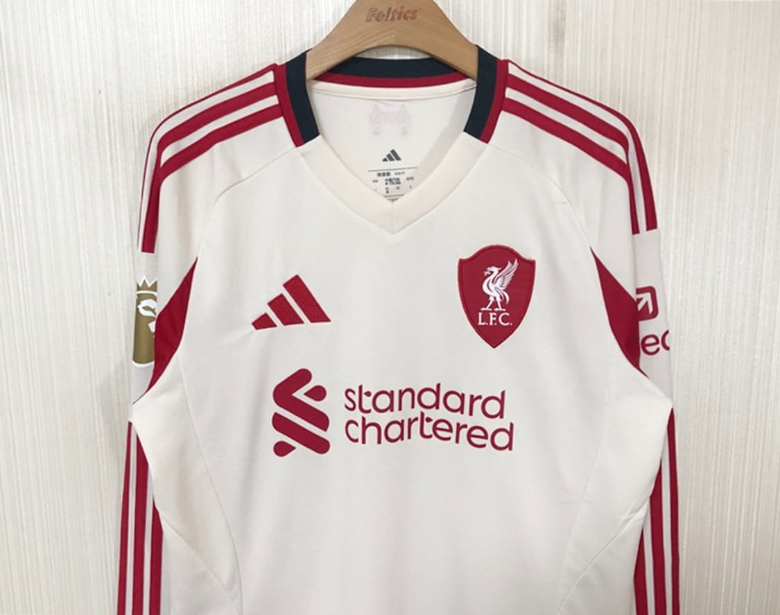 아디다스 25-26 리버풀FC 롱슬리브 어웨이유니폼/져지 M(95) 상품이미지2