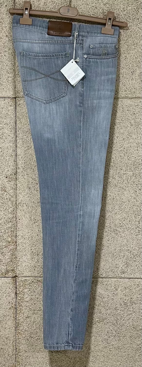 브루넬로 쿠치넬리 그레이 데님 팬츠 청바지 상품이미지3