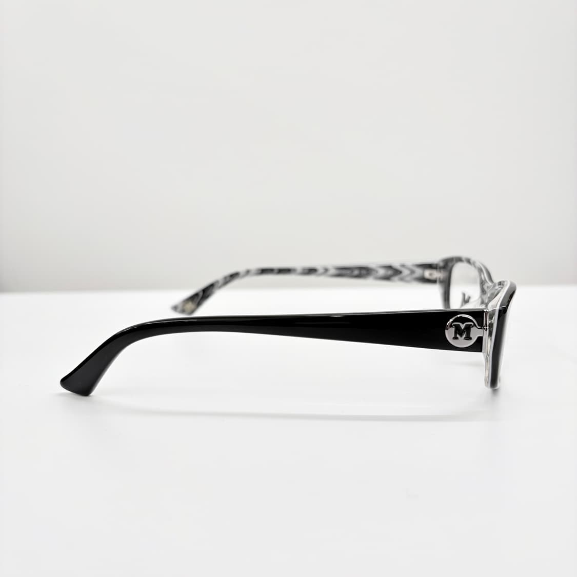 MISSONI 미쏘니 블랙 스퀘어 빈티지뿔테 상품이미지5