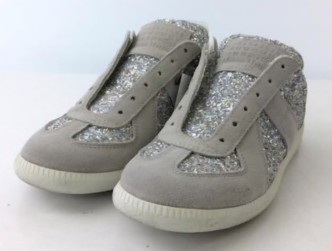 (정품)메종 마르지엘라 글리터 스니커즈 37사이즈(235-240) 상품이미지3