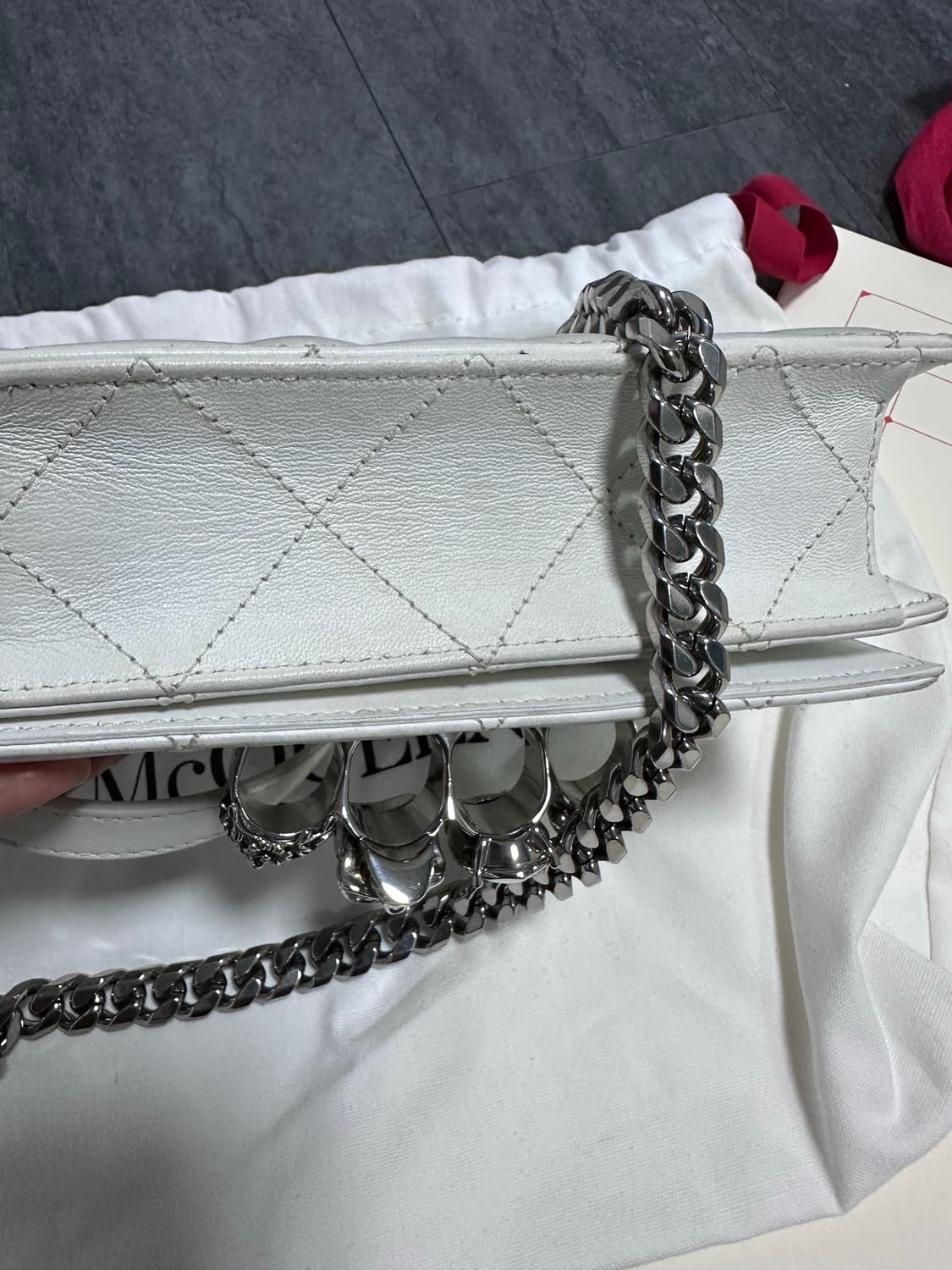 알렉산더 맥퀸 스컬링 숄더백 상품이미지7