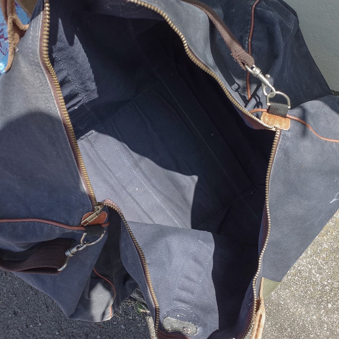 80's L.L.Bean Canvas Duffle Bag 상품이미지9