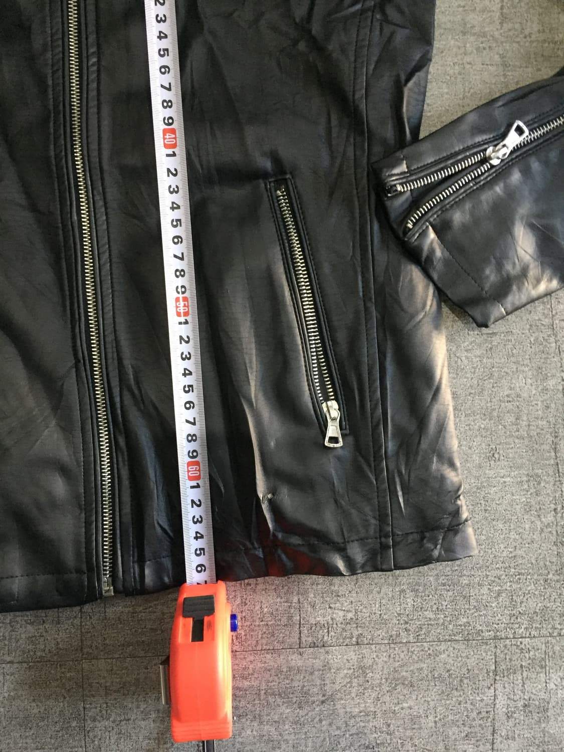 일본 Acquiesce 핀터깔y2k 올드스쿨락펑크 레더가죽자켓 상품이미지3