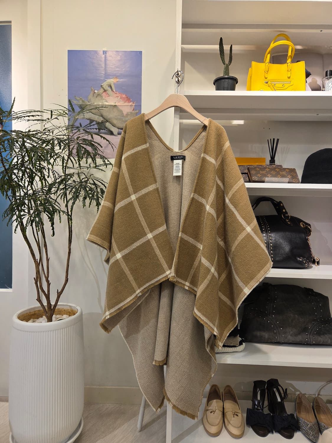 로렌 랄프로렌 숄 케이프 망토 상품이미지1