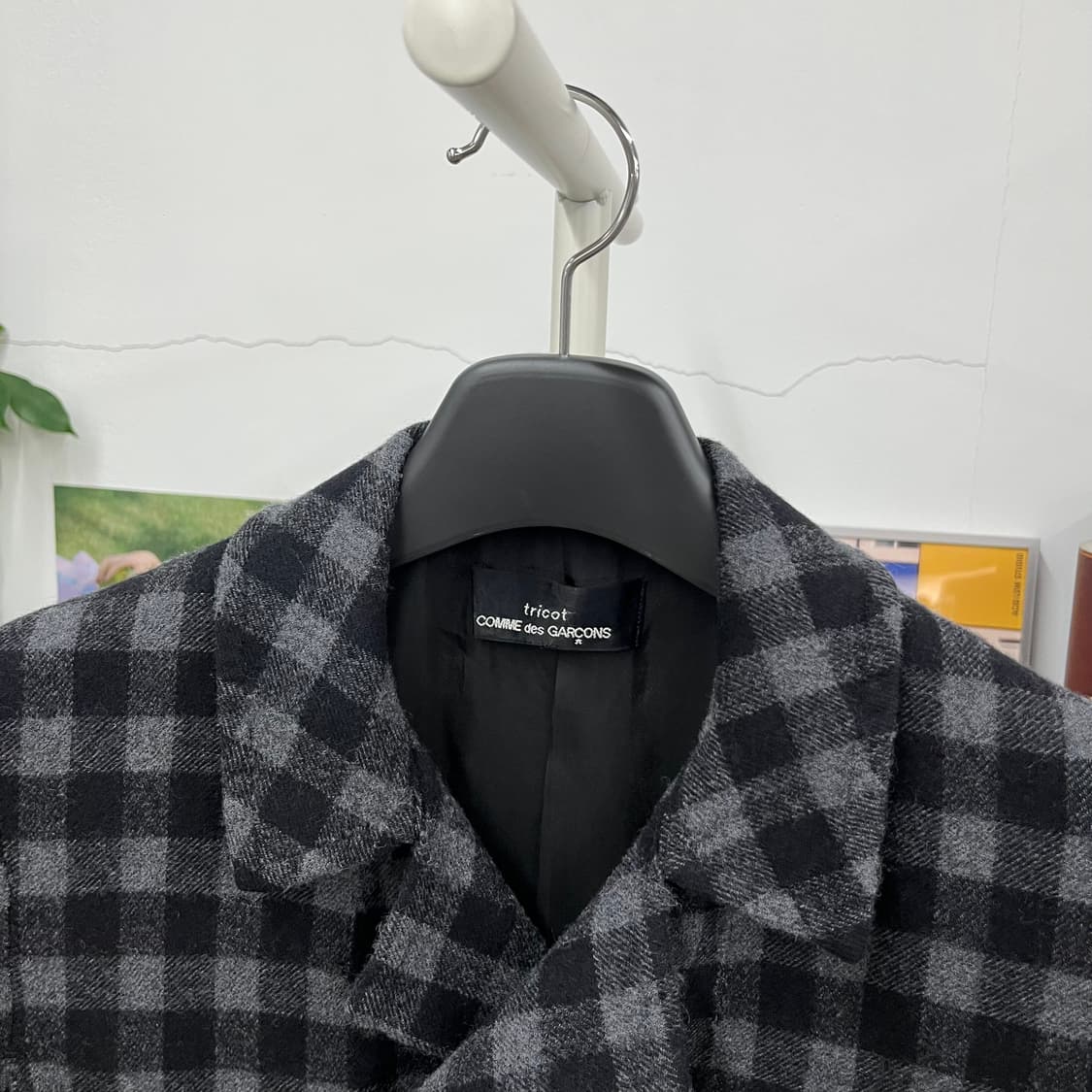 꼼데가르송 트리콧 울코트 S 상품이미지3