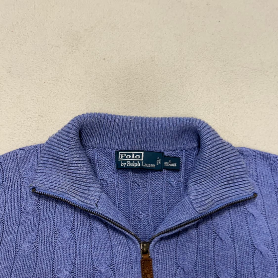 Polo Ralph Lauren lavender cable-knit 상품이미지6