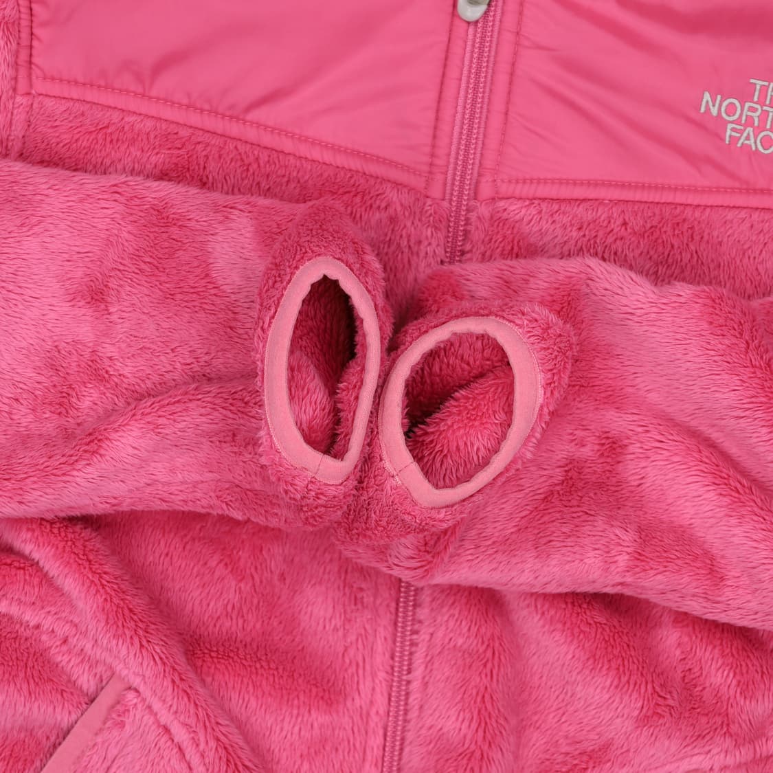 US XS 노스페이스 우먼 오소 보아 후리스 자켓 핑크 4194 상품이미지5