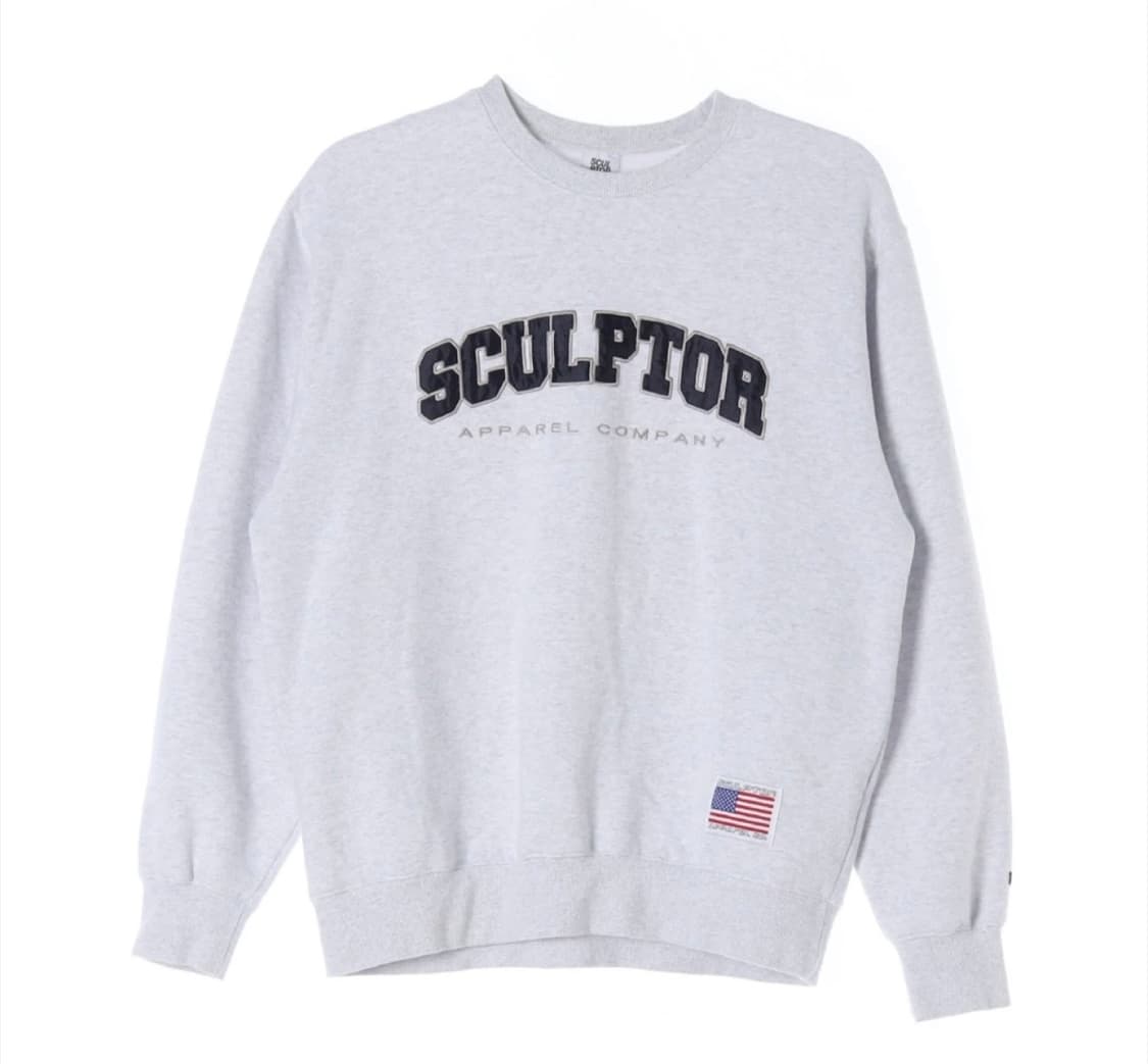 Sculptor 스컬프터 로고 레터링 맨투맨 상품이미지1