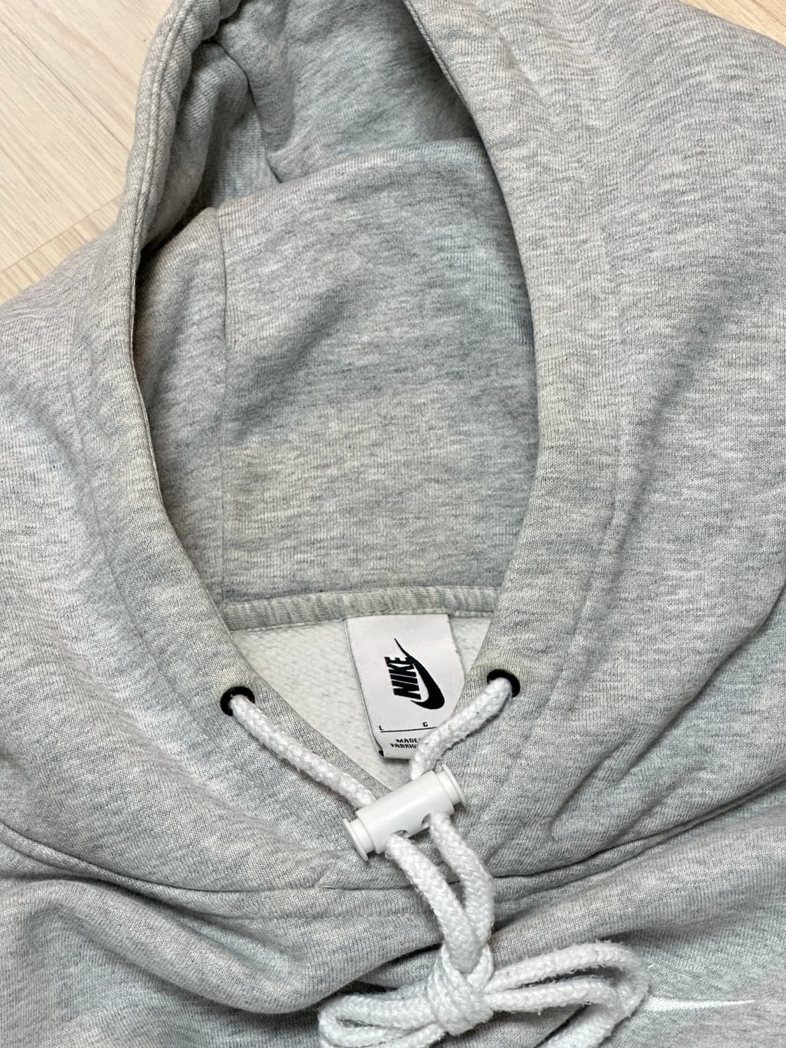 나이키 M NRG 후드티 그레이 헤더 상품이미지5