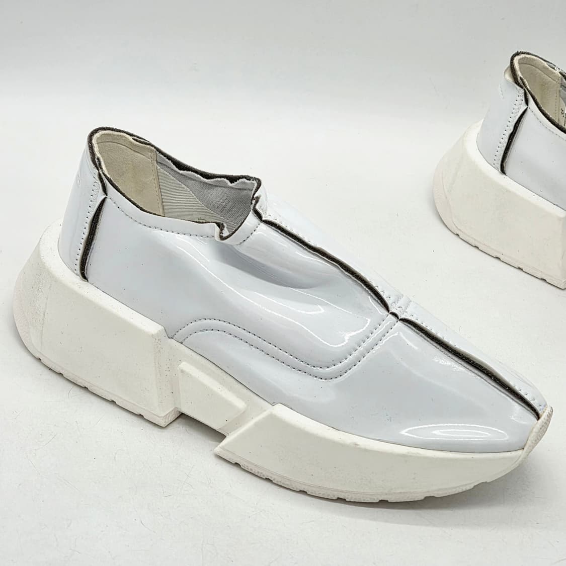 MM6 우먼스 청키 슬립온 스니커즈 화이트 (38) 상품이미지5