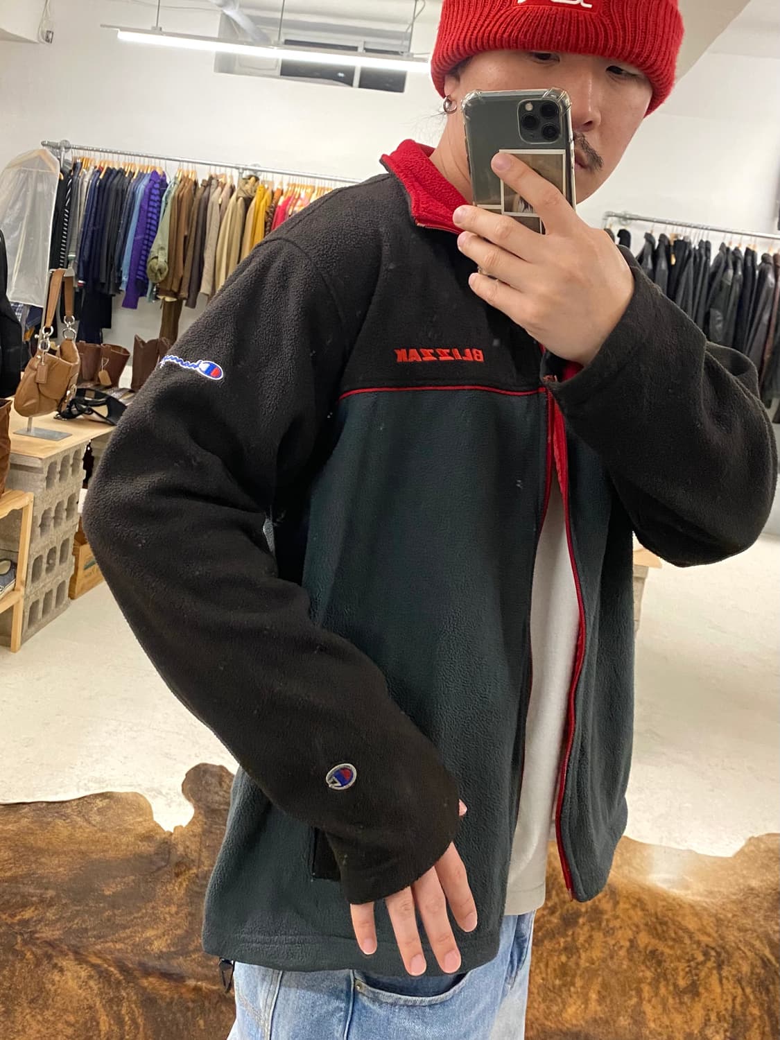 CHAMPION x BRIDGESTONE fleece 챔피온 브릿지스톤 상품이미지2