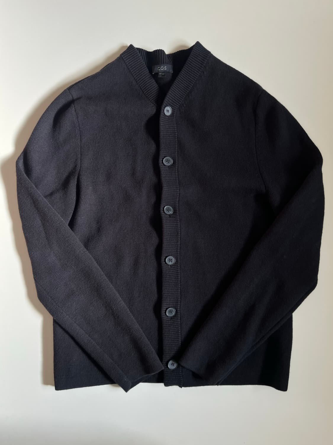 (S)코스 레귤러핏 가디건 블랙 상품이미지1