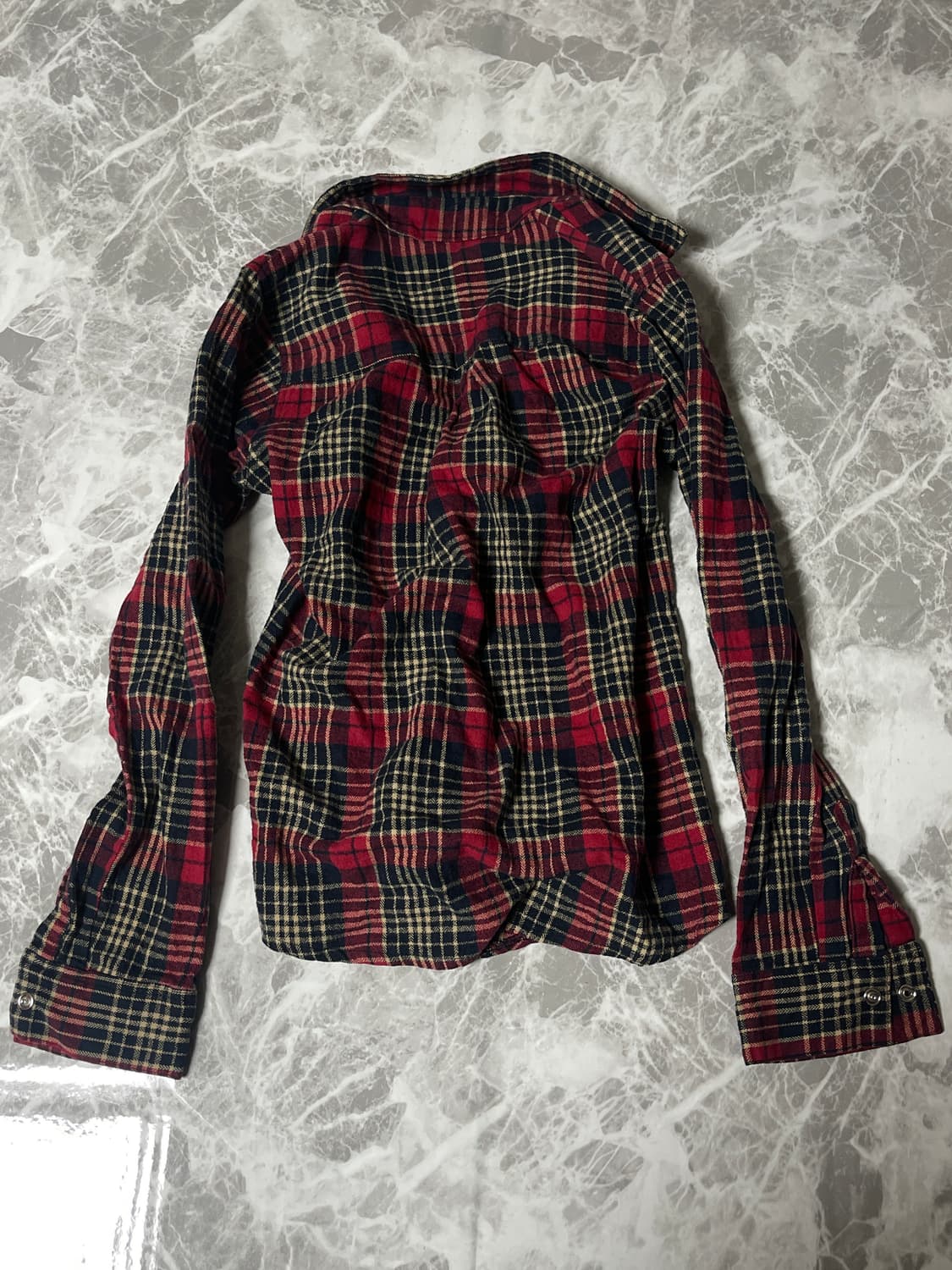 (Japanese vintage)punk check shirts 상품이미지5