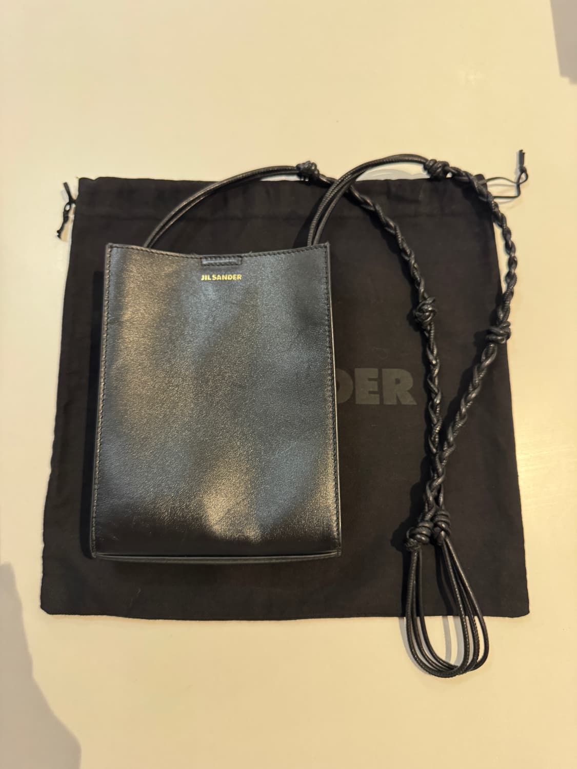 질 샌더 탱글백 미니 블랙 상품이미지1