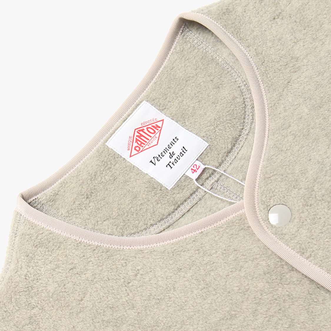  DANTON "Beige Fleece Jacket" 상품이미지6