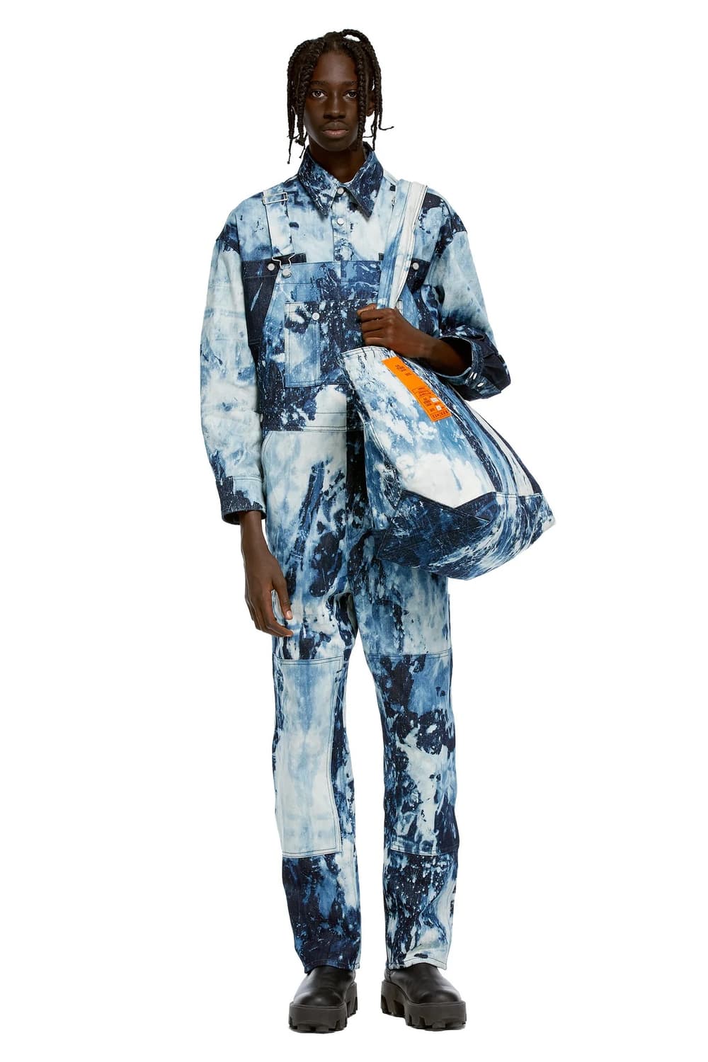 (M) S.R Studio 스털링루비 블리치드 소토 셔츠 상품이미지2