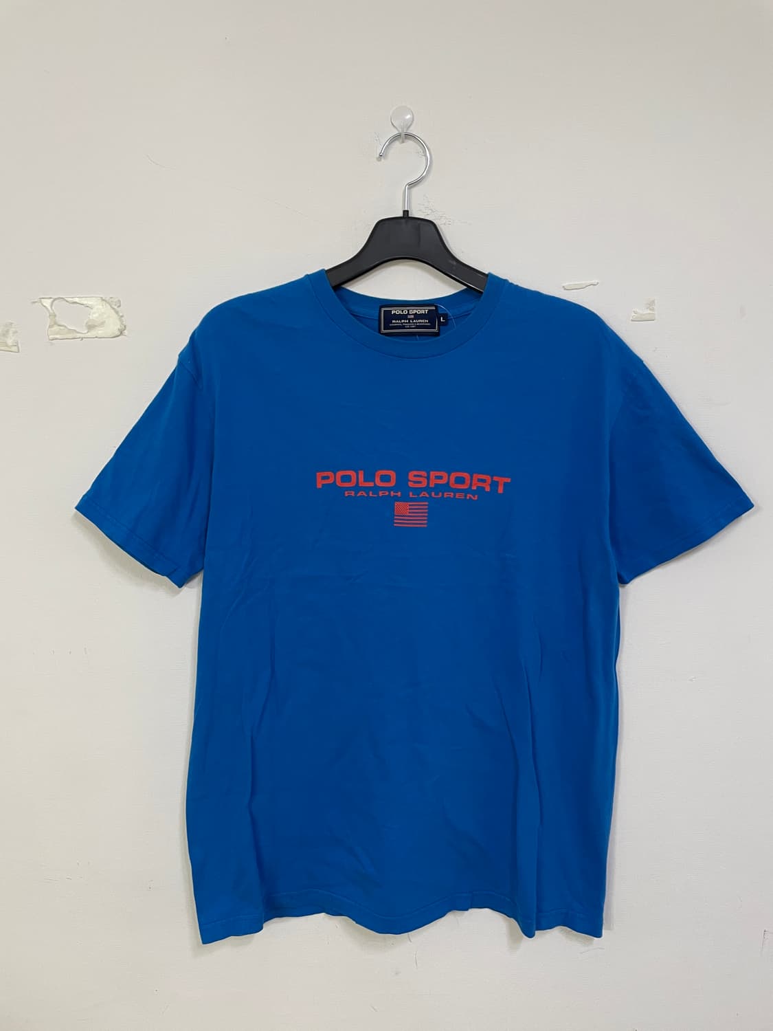 폴로 스포츠 반팔 티셔츠 블루 상품이미지2