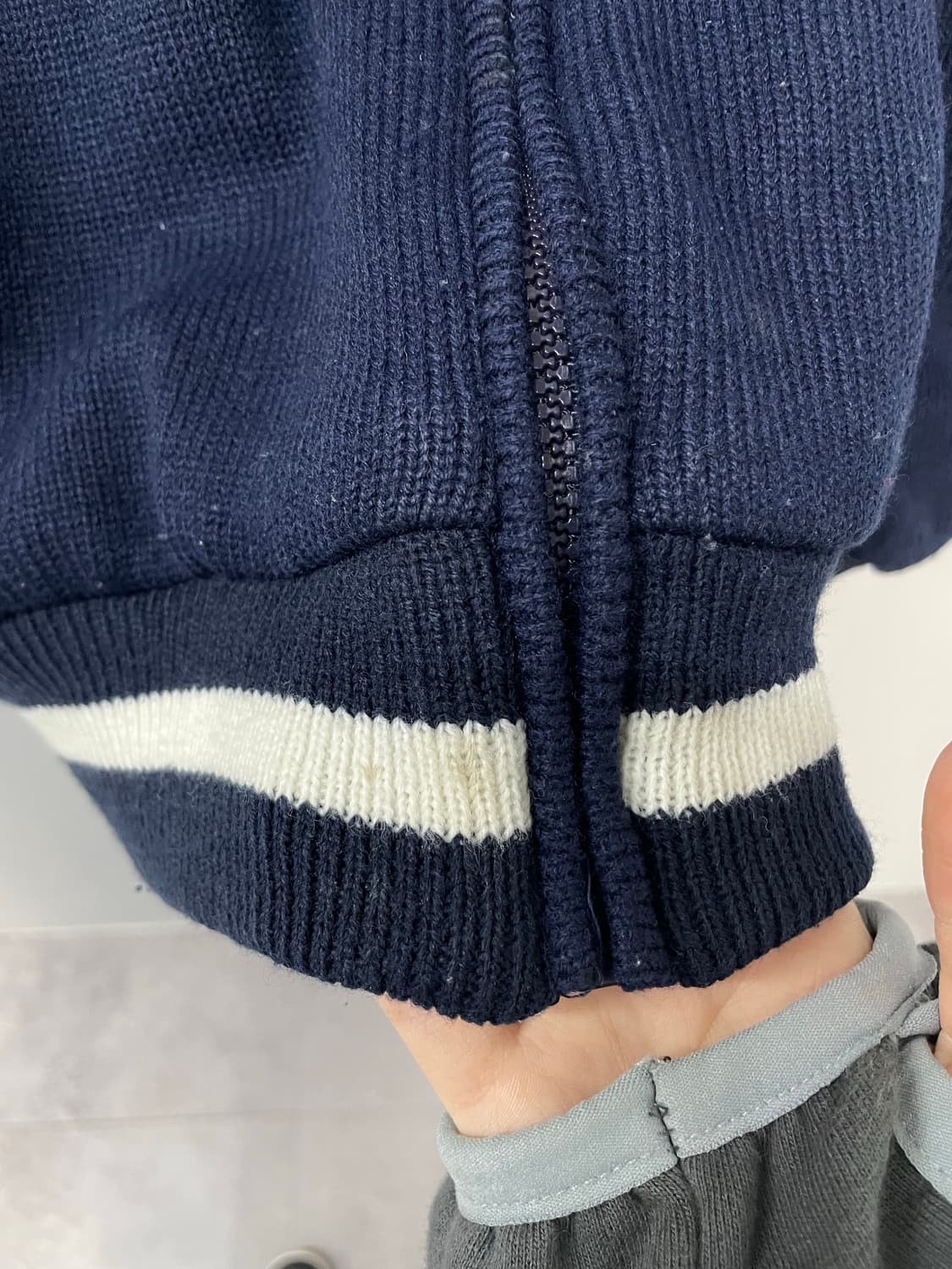 나이키 USA 올드스쿨 빅스우시 니트 집업 자켓 H1353 상품이미지8