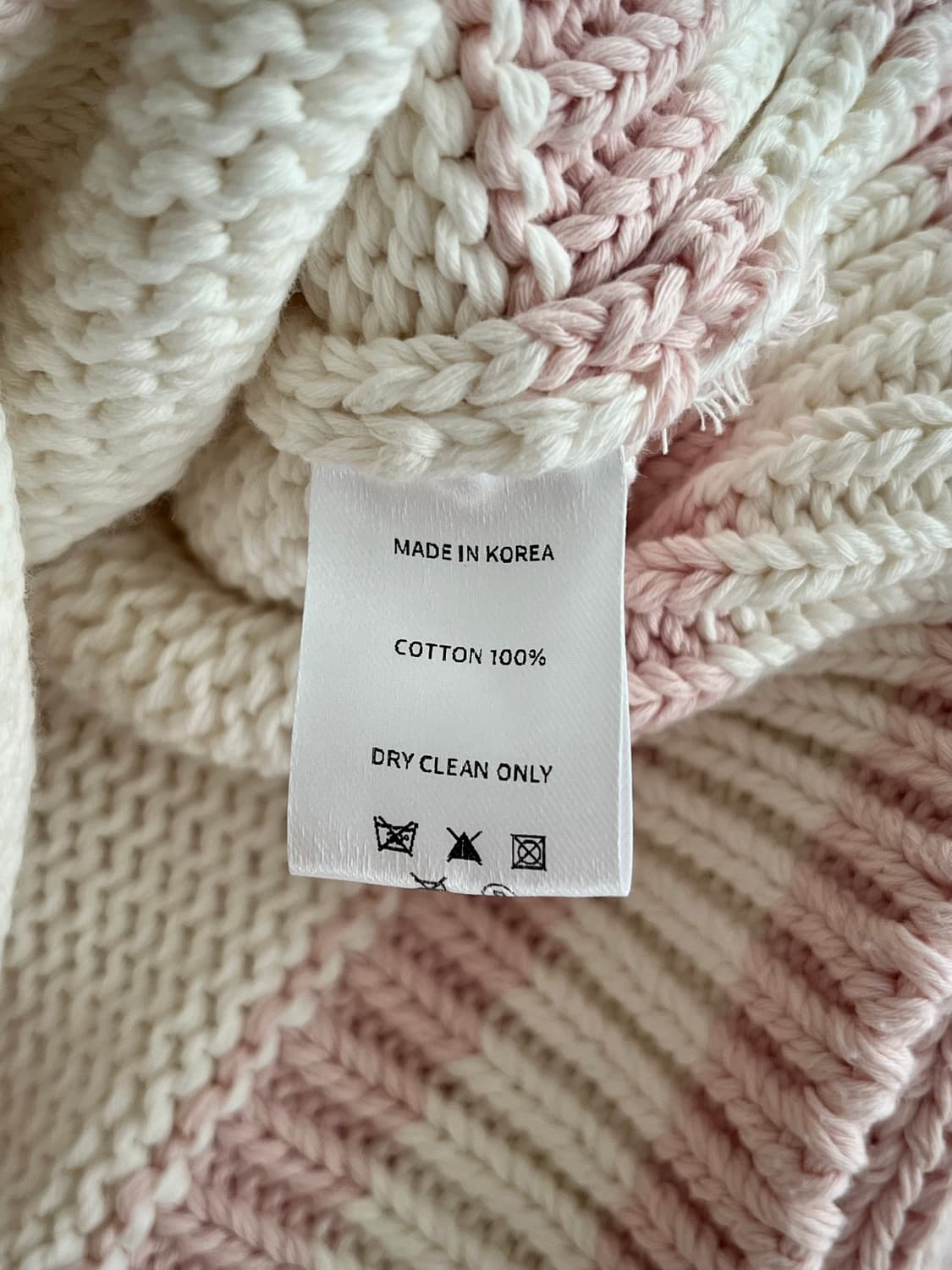 F) 쓰리타임즈 자카드 스웻셔츠 미니 핑크 상품이미지6