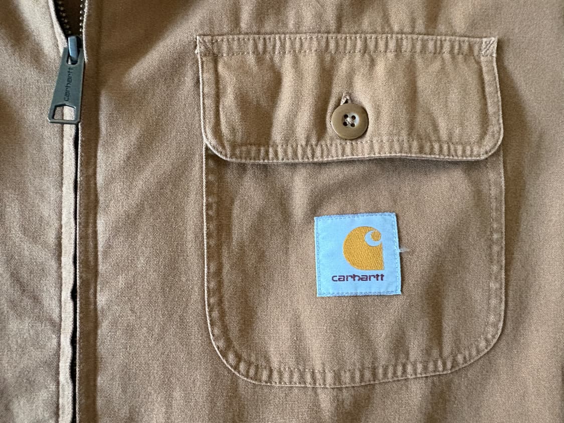 칼하트 파커 셔츠 자켓 브라운 L 상품이미지5